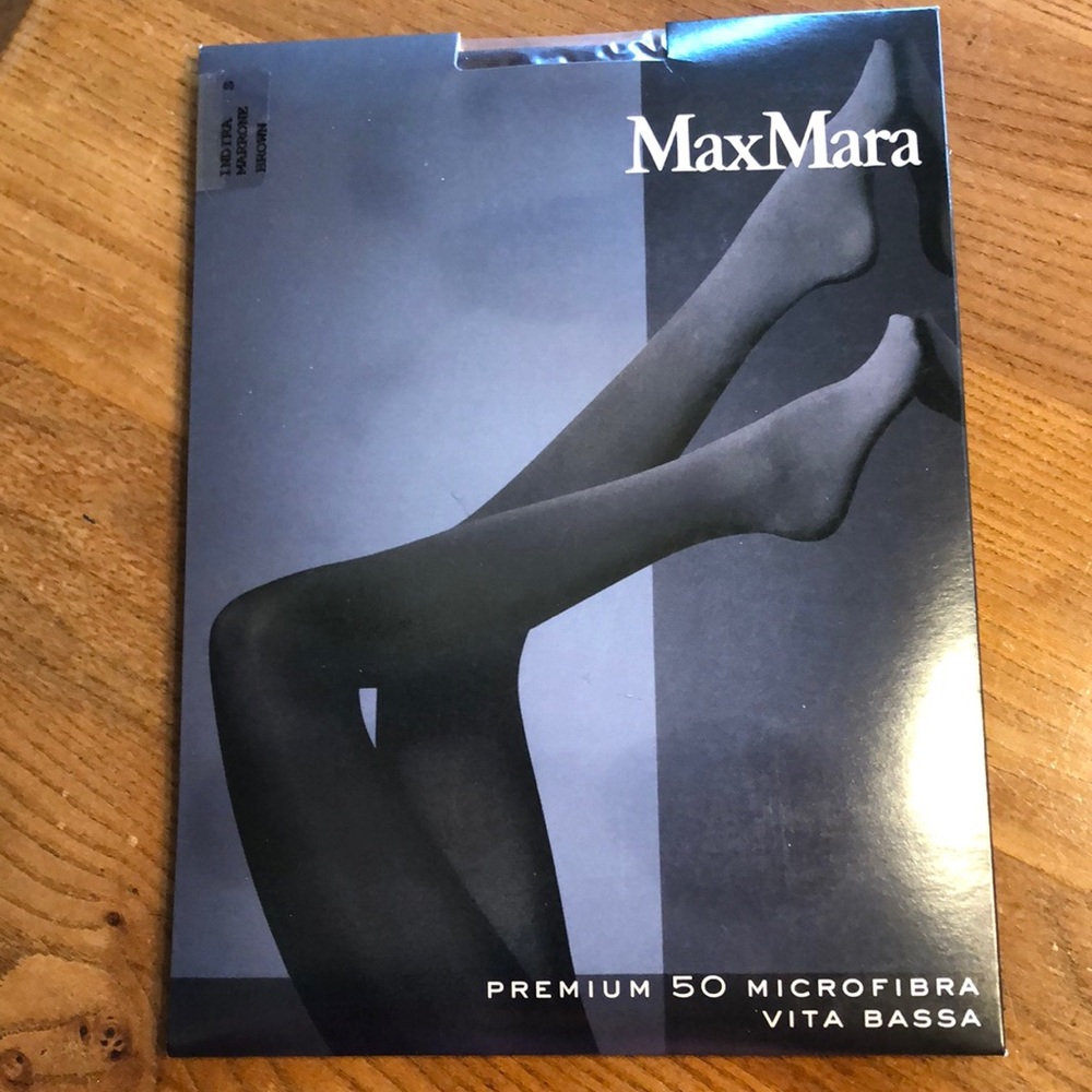 MaxMara pantyhose. New. Small . Brown.